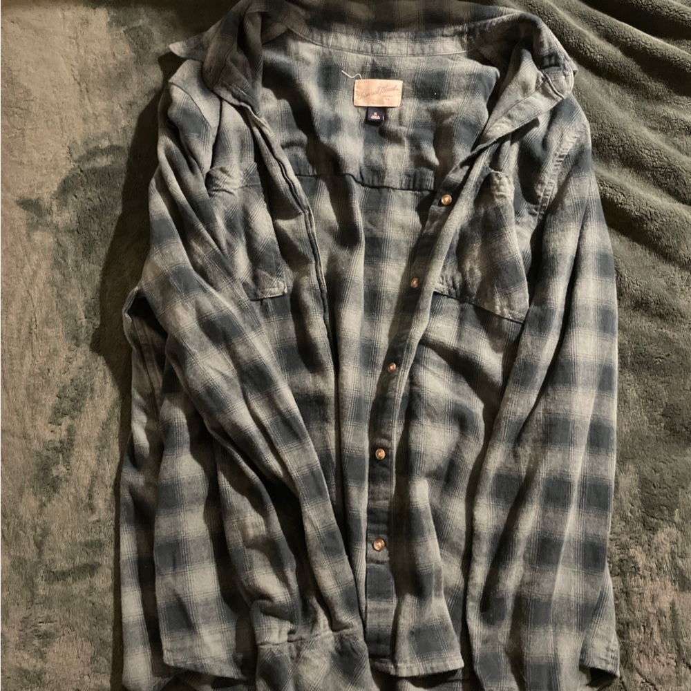 Green flannel